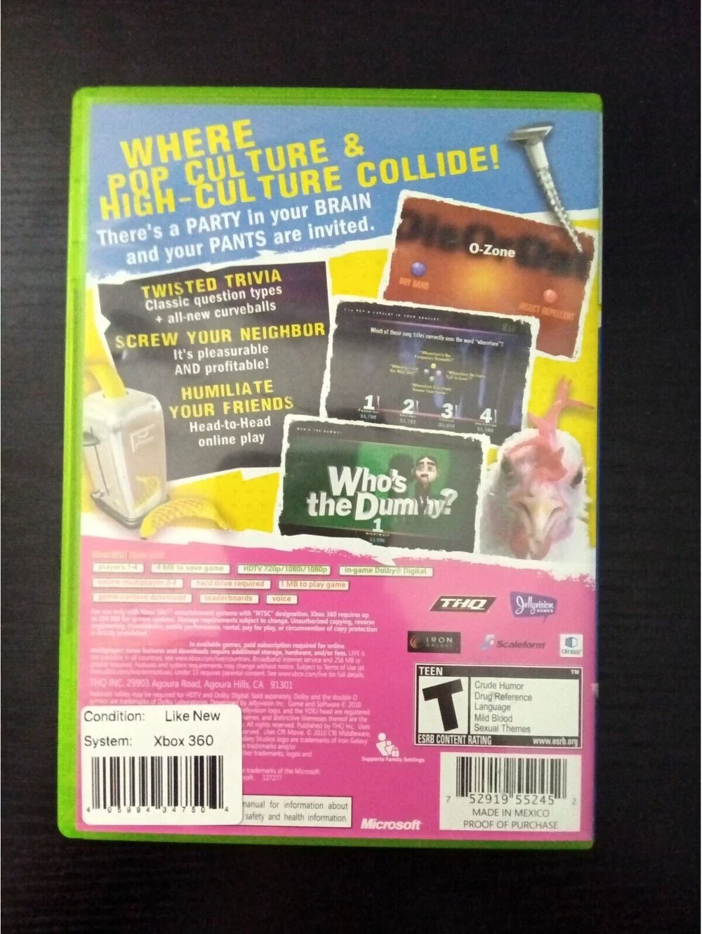 You Don't Know Jack / Game - Microsoft Xbox 360
